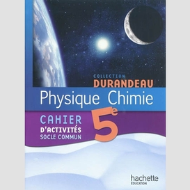 Physique chimie 5e