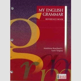 My english grammar refrence book