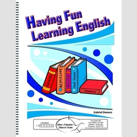 Having fun learning english corrige