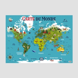 Carte du monde (poster)