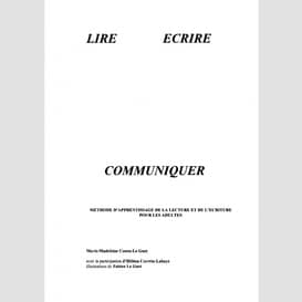 Lire écrire communiquer