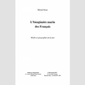 L'imaginaire marin des français