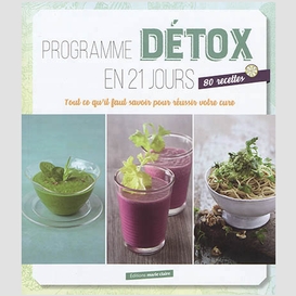 Programme detox en 21 jours