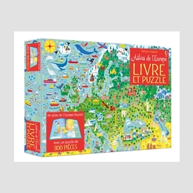 Atlas de l'europe (livre+puzzle)