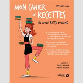 Mon cahier de recette en mode batch cook