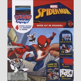 Spider-man -super kit de pochoirs