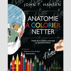 Anatomie a colorier netter