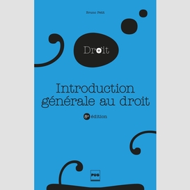 Introduction générale au droit