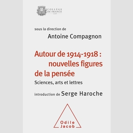 Autour de 1914-1918 : nouvelles figures de la pensée