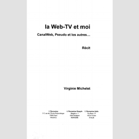 La web tv et moi