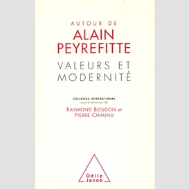 Valeurs et modernité