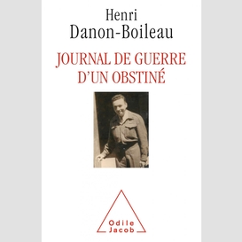 Journal de guerre d'un obstiné