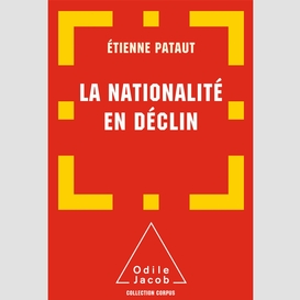 La nationalité en déclin