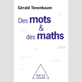 Des mots et des maths