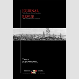 Journal of the canadian historical association. vol. 24 no. 2,  2013