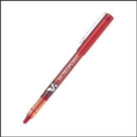 Stylo bille roul .5 hi-tecpoint rouge