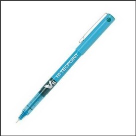Stylo bille roul .5 hi-tecpoint turquois
