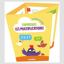 J'apprends les multiplications