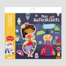 Mes autocollants princesses du monde