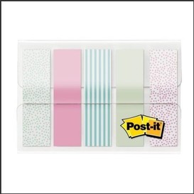 5/pqt languette 1/2po pastel designer