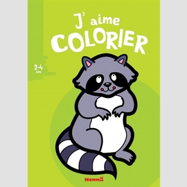 J'aime colorier (raton)2-4 ans