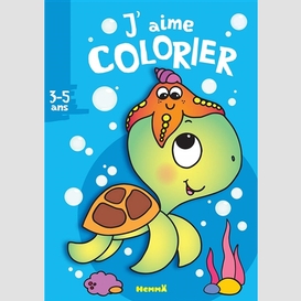J'aime color(tortue)3-5 ans