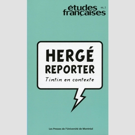 Études françaises. volume 46, numéro 2, 2010