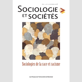 Sociologie et sociétés. vol. 50 no. 2, automne 2018