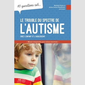 10 questions sur... le trouble du spectre de l'autisme chez l'enfant et l'adolescent