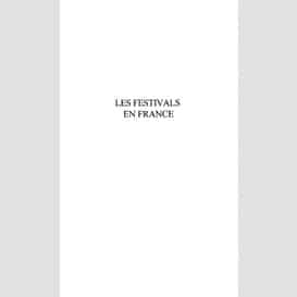 Les festivals en france