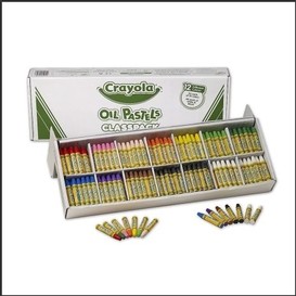 Pastels huile 336/bte crayola