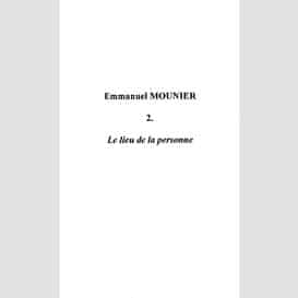 Emmanuel mounier