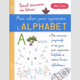 Petit cahier pour apprendre l'alphabet