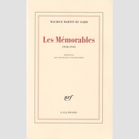 Memorables (les) 1918-1945