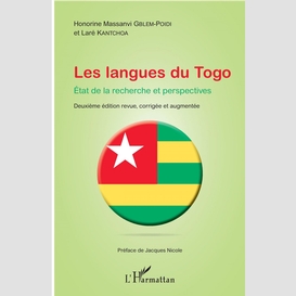 Les langues du togo. etat de la recherche et perspectives