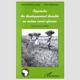 Approche du développement durable en milieu rural africain