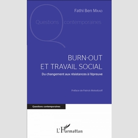 Burn-out et travail social