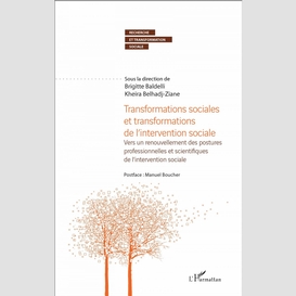 Transformations sociales et transformations de l'intervention sociale