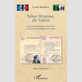 Tahar ibtatene, dit tintin