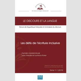 Les défis de l'écriture inclusive