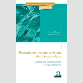 Enseignement et apprentissage dans le secondaire