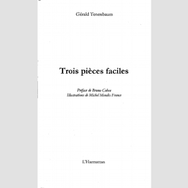 Trois pièces faciles