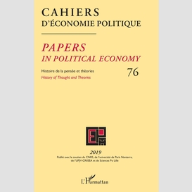 Cahiers d'économie politique 76
