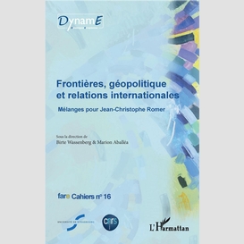 Frontières, géopolitique et relations internationales