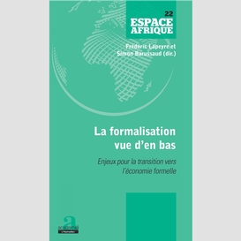 La formalisation vue d'en bas