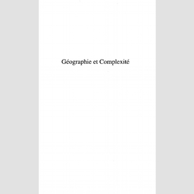 Géographie et complexité