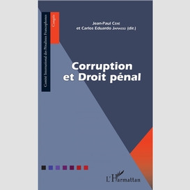 Corruption et droit pénal