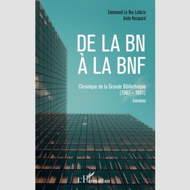 De la bn à la bnf