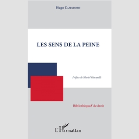 Les sens de la peine