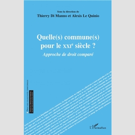 Quelle(s) commune(s) pour le xxie siècle ?